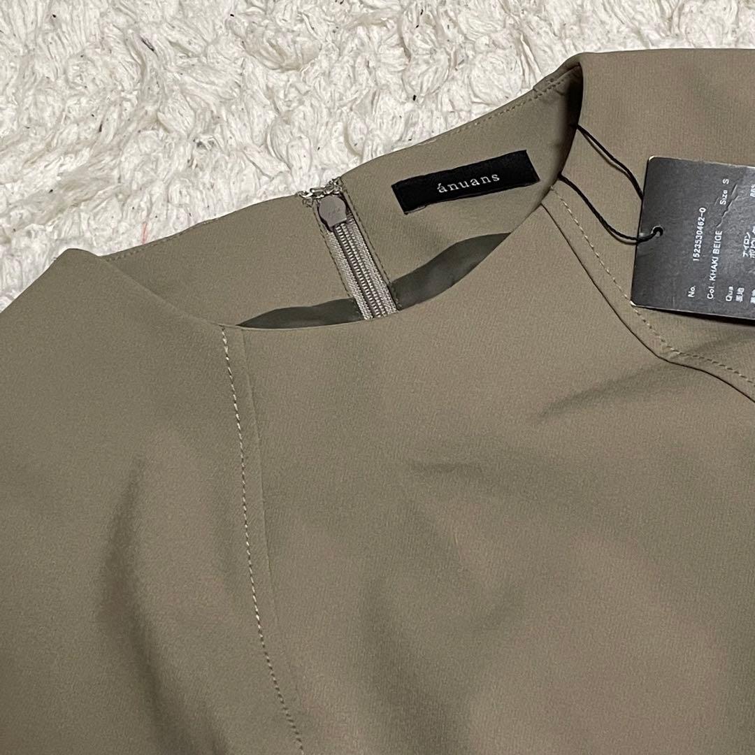 【新品未使用】anuans ステッチワークコクーンワンピース