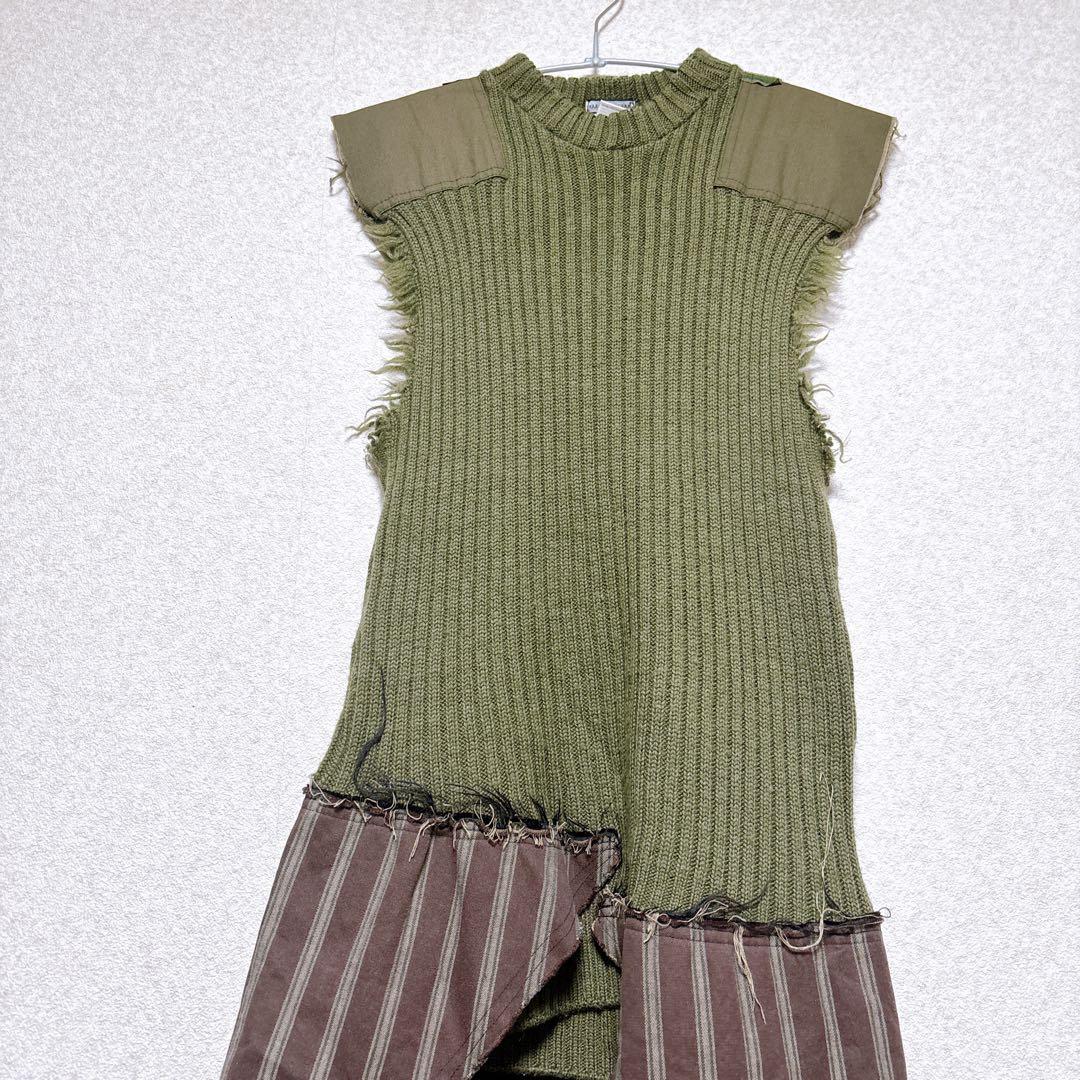 フランス製 MARC LE BIHAN 再構築 リメイク 変形 デコンストラクト