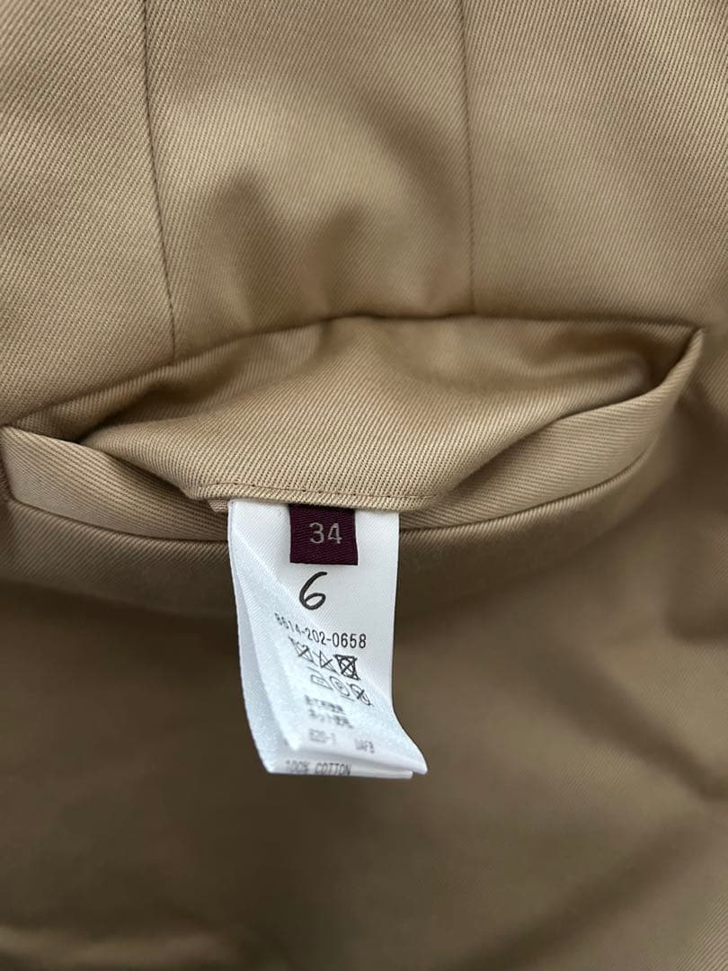 ＜6(ROKU)＞マーベルト コットンチノパンツ 34アローズ