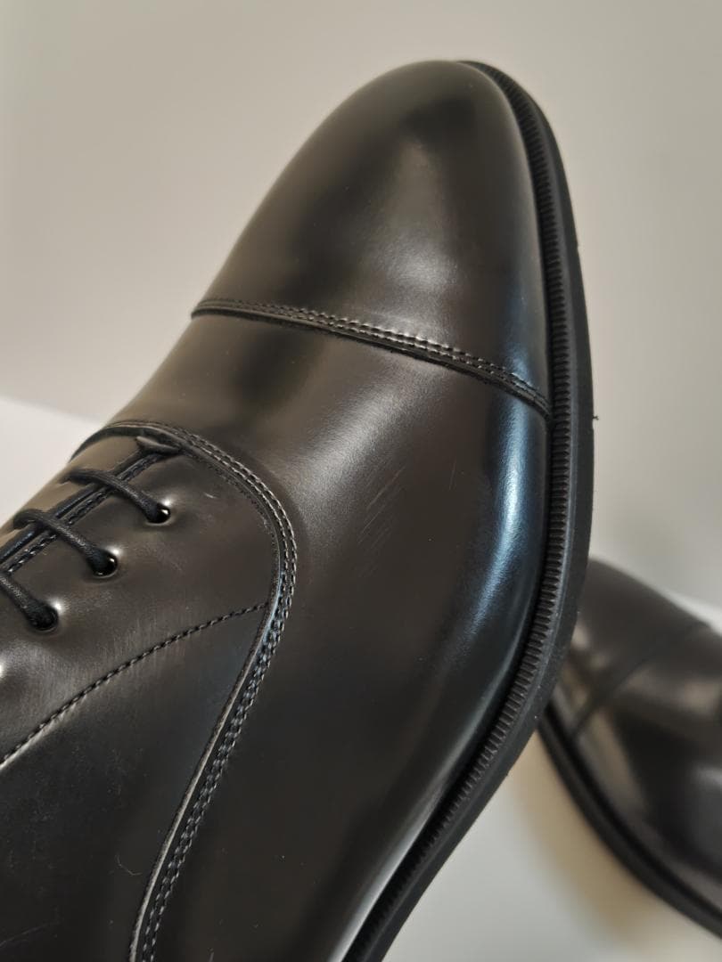 REGAL ビジネスシューズ 27cm ストレートチップ 革靴 幅広 232S