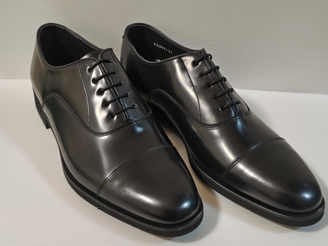 REGAL ビジネスシューズ 27cm ストレートチップ 革靴 幅広 232S