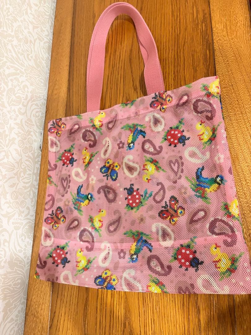 フェイラー　メッシュバッグ　ハイジペイズリー