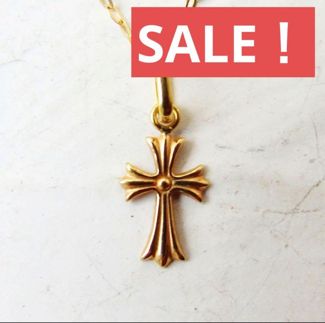 【SALE！】18Kクロストップ バチカン付き 18金 新品未使用 トップのみ
