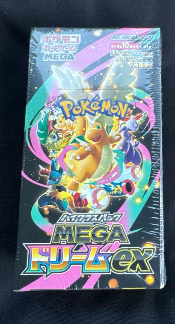 未開封　ポケモンカード　MEGAドリームex シュリンク付きBOX