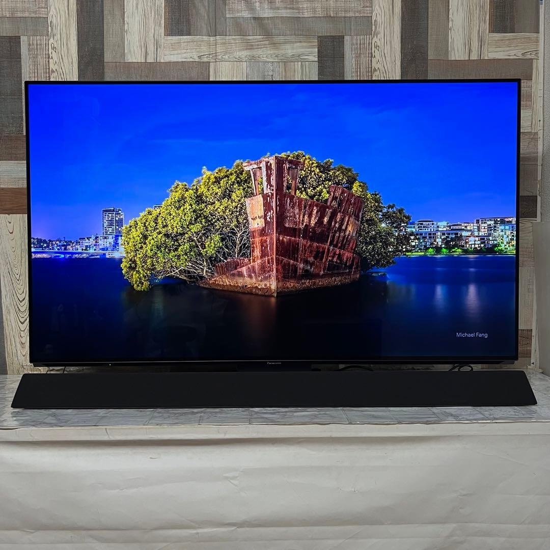 即日受渡❣️全国送料込パナソニック55型4K有機ELテレビWチューナーネット視聴可