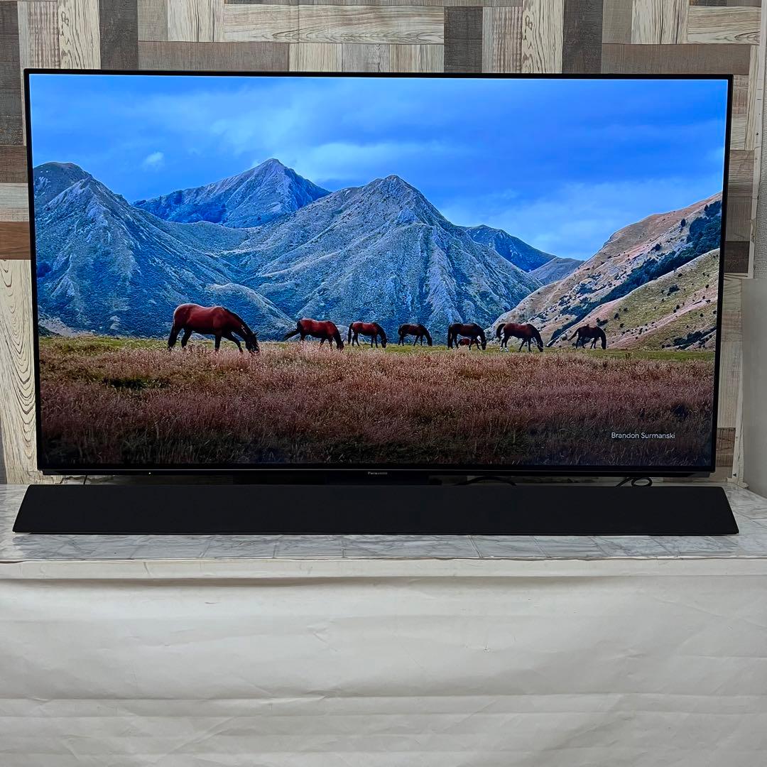 即日受渡❣️全国送料込パナソニック55型4K有機ELテレビWチューナーネット視聴可