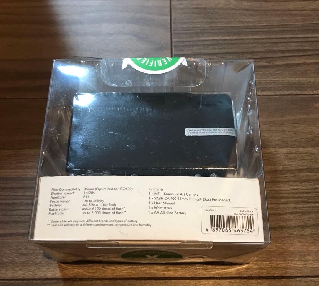YASHICA MF-1 Supreme トイカメラ　ブラック