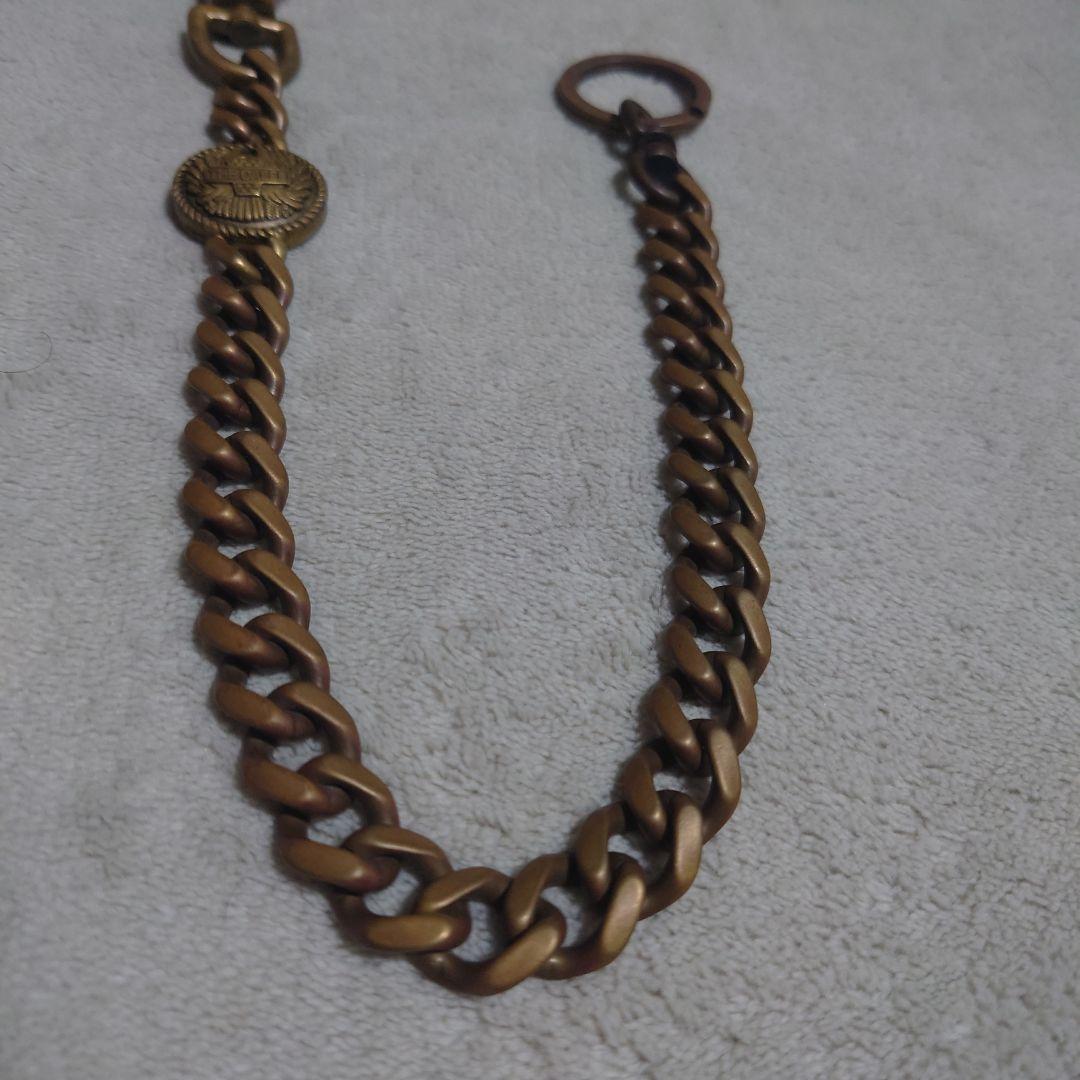 CALEE キャリー　ウォレットチェーン　真鍮　廃盤品