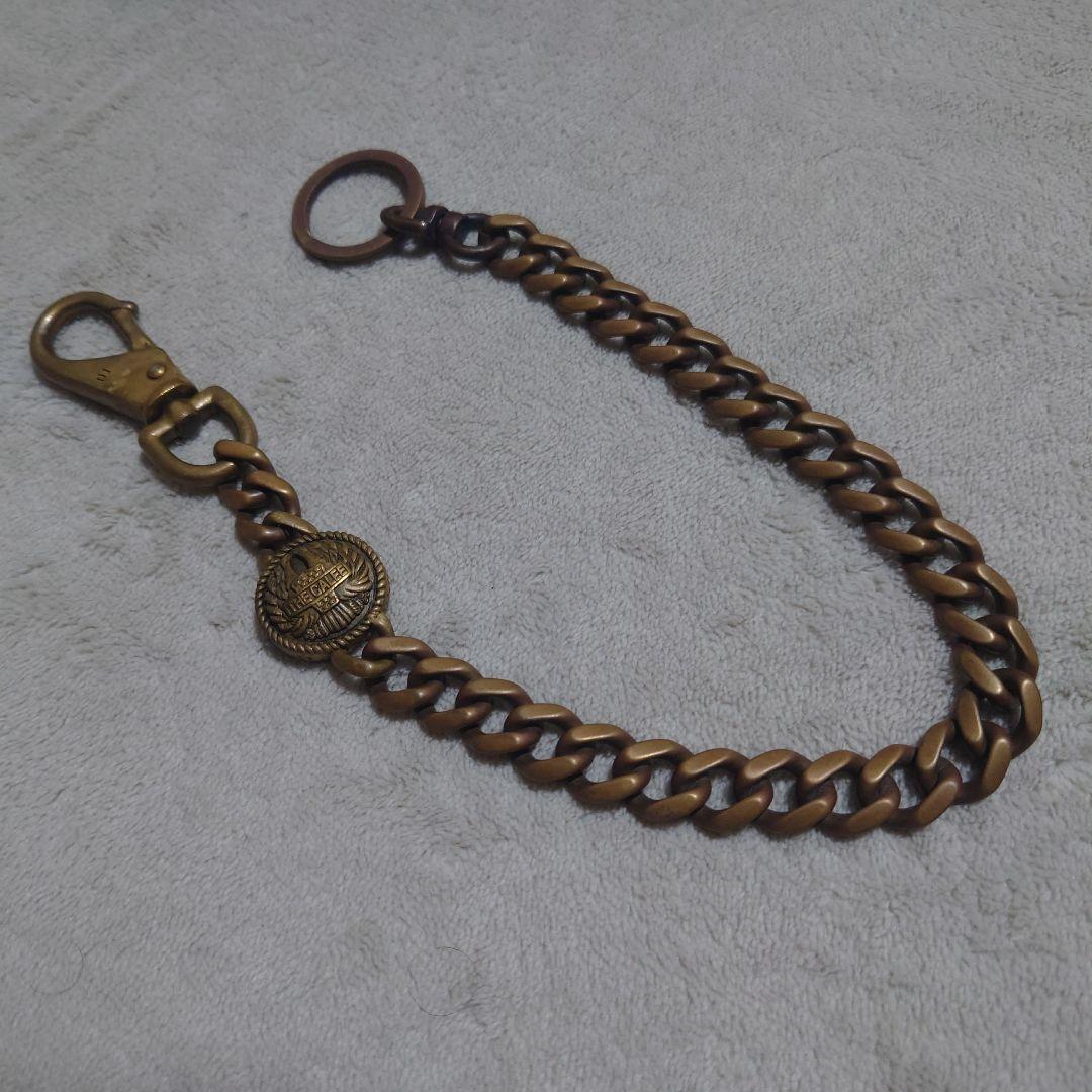 CALEE キャリー　ウォレットチェーン　真鍮　廃盤品