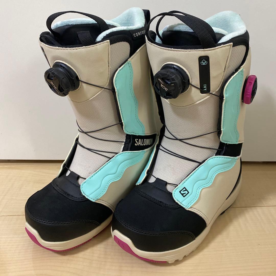 【超美品_即日発送】SALOMON IVY BOA SJ BOA 23.0cm