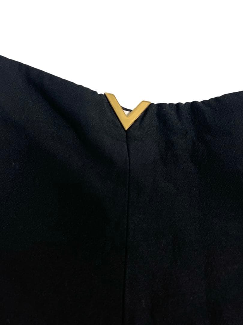 VALENTINOヴァレンティノ 金具付き ショートパンツ ブラック 40サイズ