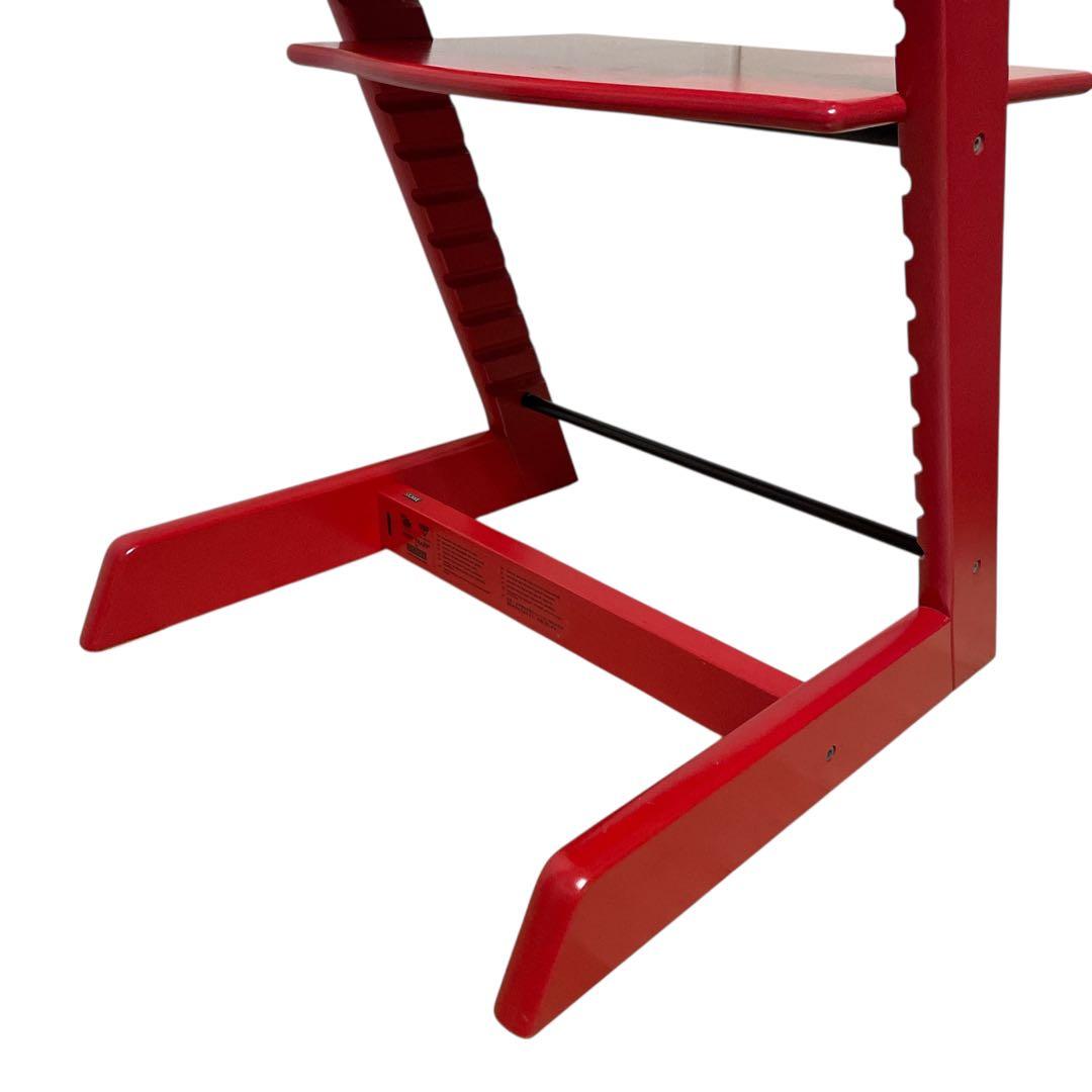 ストッケ　トリップトラップ　レッド　シリアル3 stokke ベビーチェア