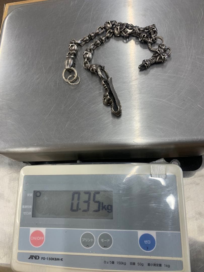 ガボールタイプ　ウォレットチェーン