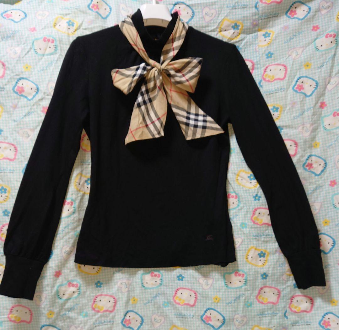 BURBERRY BLUE LABEL 長袖ハイネック トップス 38 着用品
