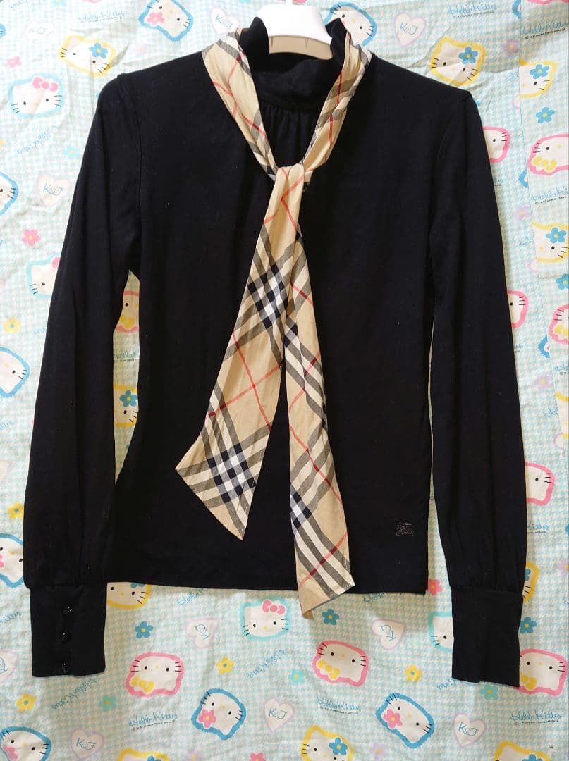 BURBERRY BLUE LABEL 長袖ハイネック トップス 38 着用品