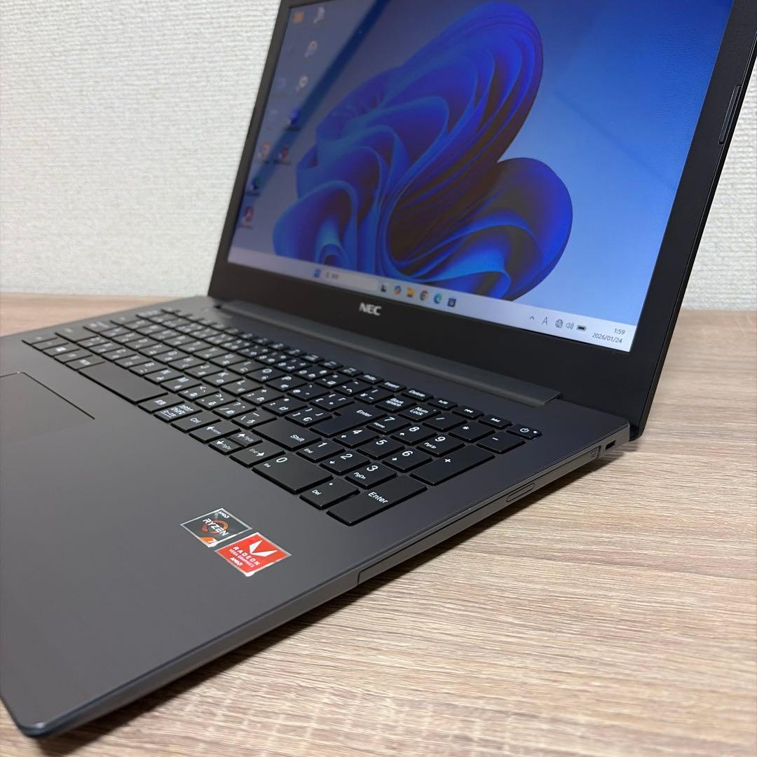 NEC ノートPC 15.6インチ 初期設定済SSD換装済