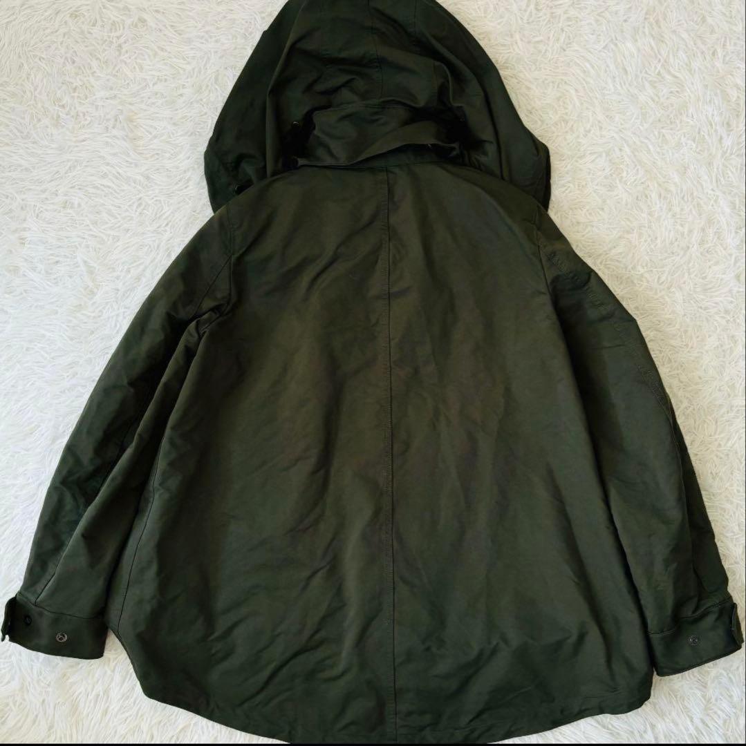 お値下げ中　美品　ザリラクス　モッズコート38　21SS カーキ 人気定番モデル