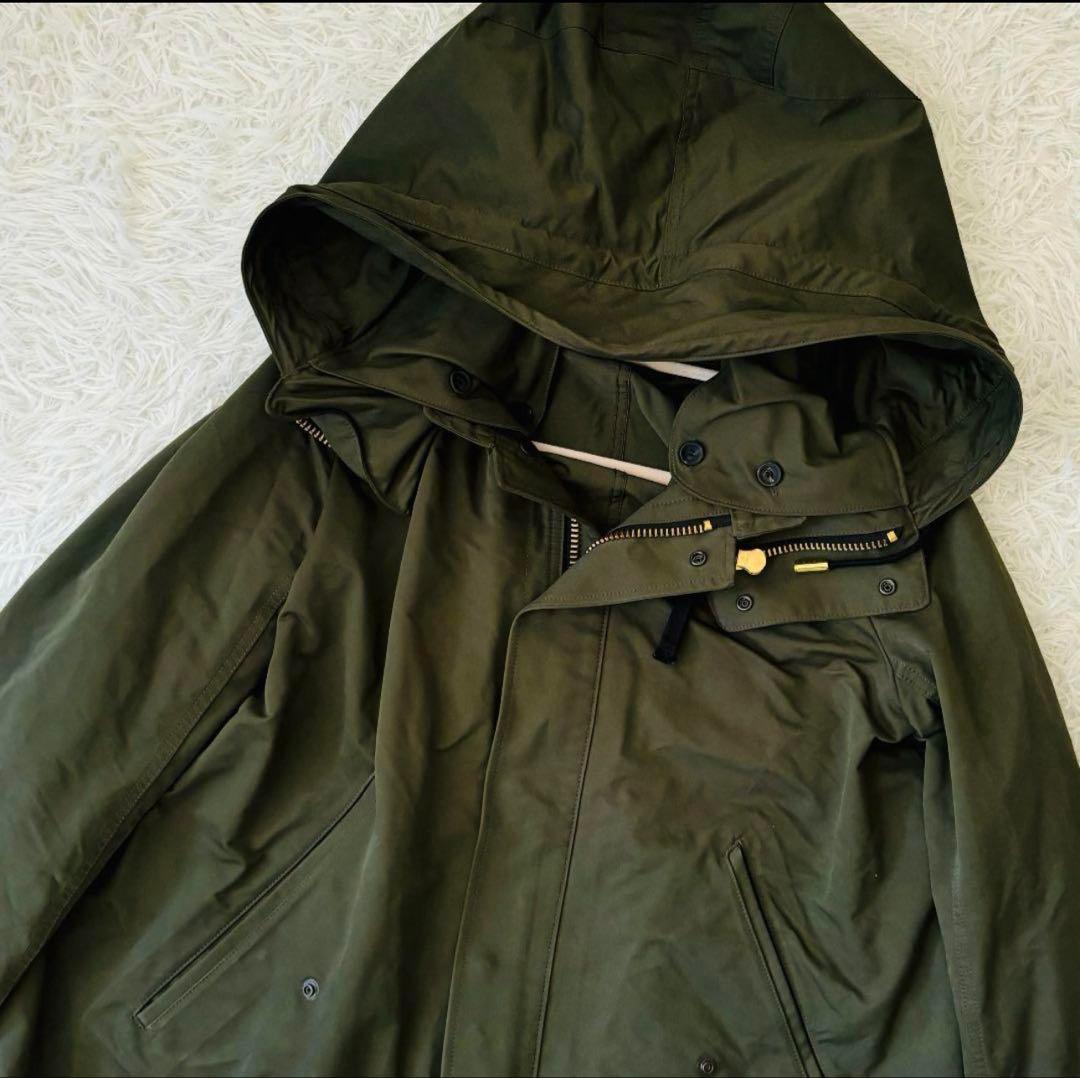 お値下げ中　美品　ザリラクス　モッズコート38　21SS カーキ 人気定番モデル