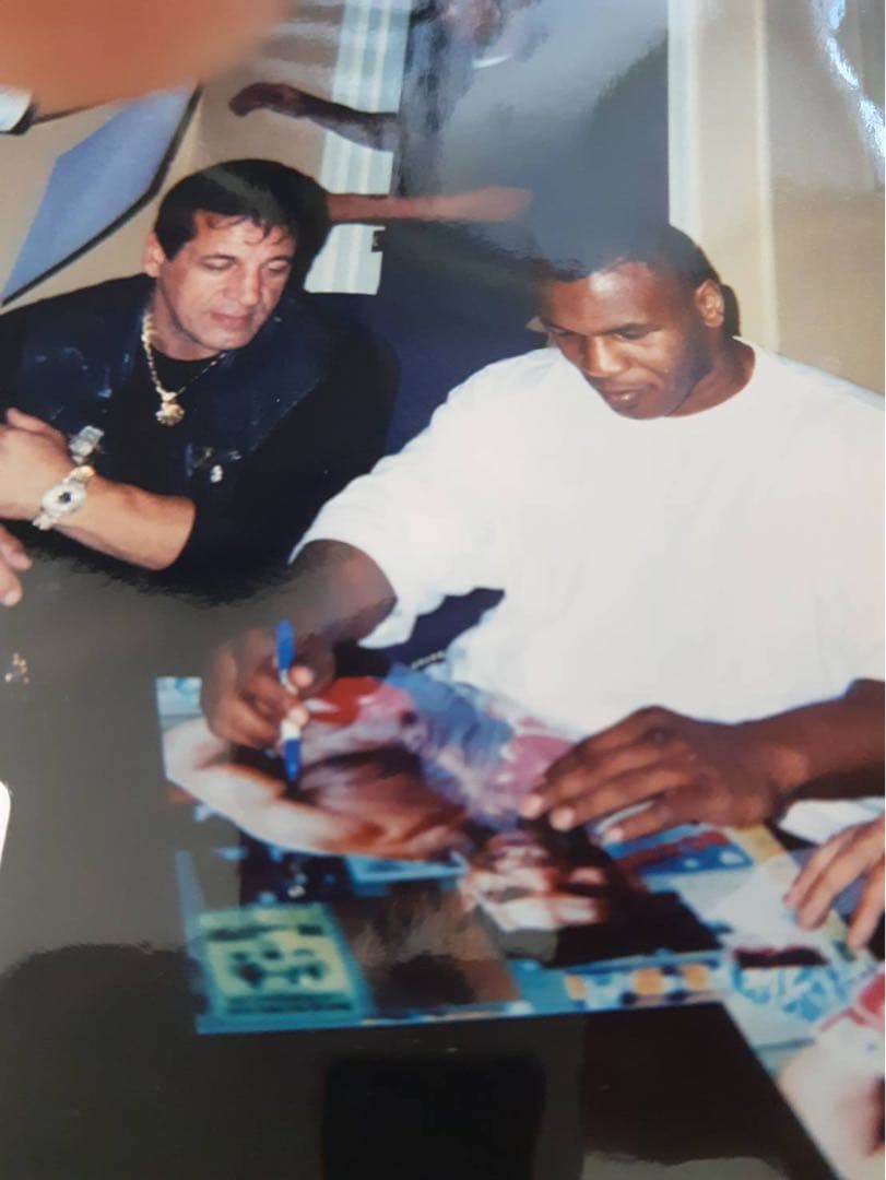 マイク・タイソン サイン入り生写真 フレーム付き