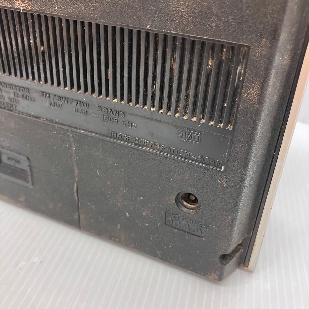 希少！【SHARP/シャープ】ポータブルラジオ　Z-2500 FY-72J
