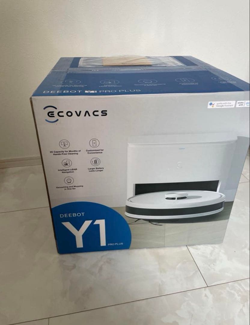 ECOVACS DEEBOT Y1 PLUS 新品未開封
