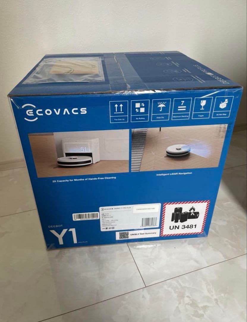 ECOVACS DEEBOT Y1 PLUS 新品未開封