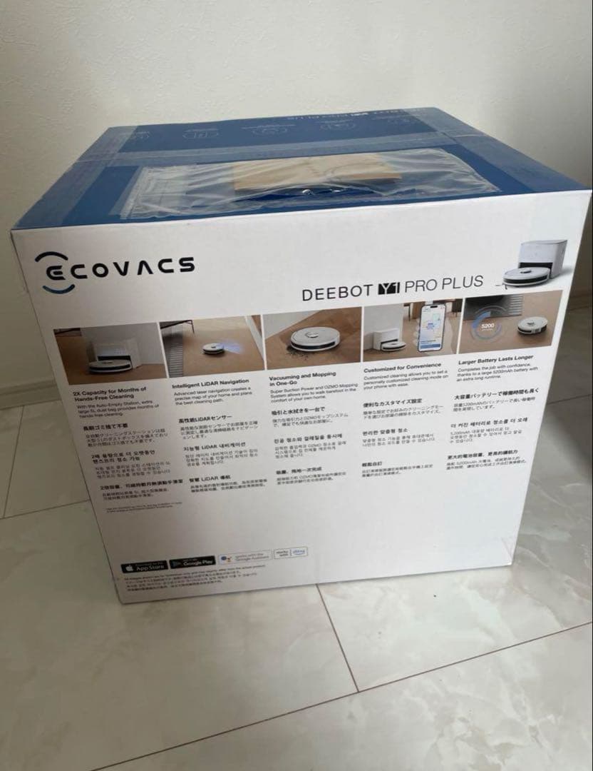 ECOVACS DEEBOT Y1 PLUS 新品未開封