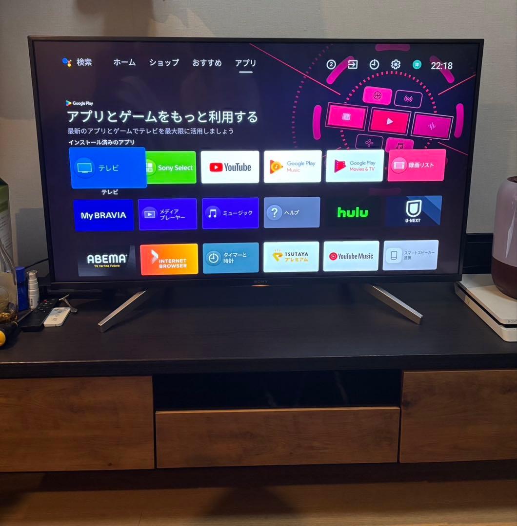 美品 SONY　4K液晶テレビ　KJ-43X7500F 2019年製