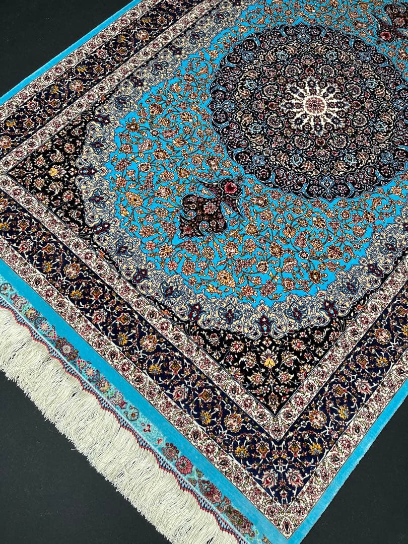 m*n様 最高級 ペルシャ絨毯シルク イラン クム産 約225万ノット100×1