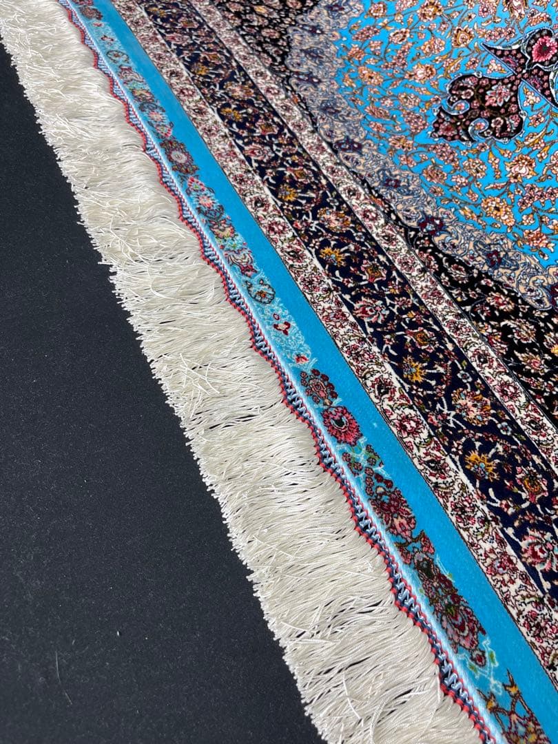 m*n様 最高級 ペルシャ絨毯シルク イラン クム産 約225万ノット100×1