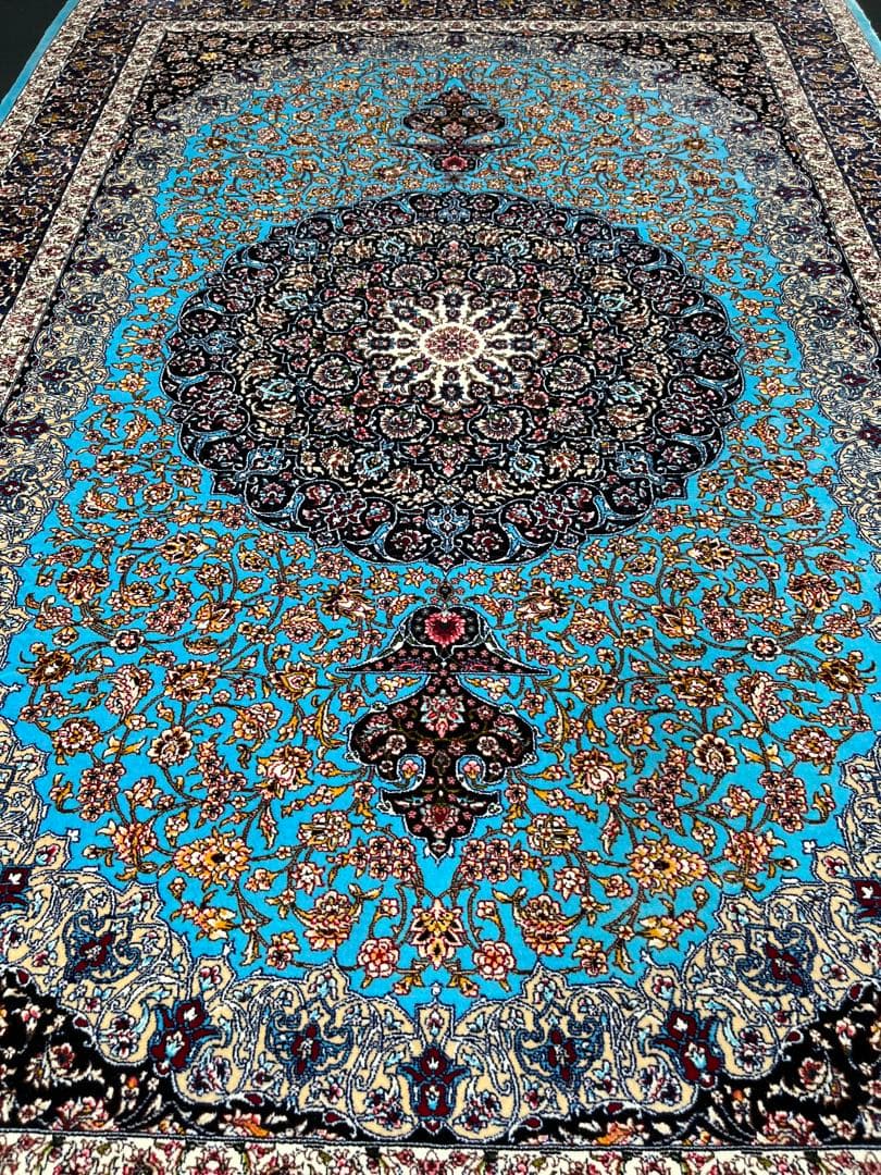 m*n様 最高級 ペルシャ絨毯シルク イラン クム産 約225万ノット100×1