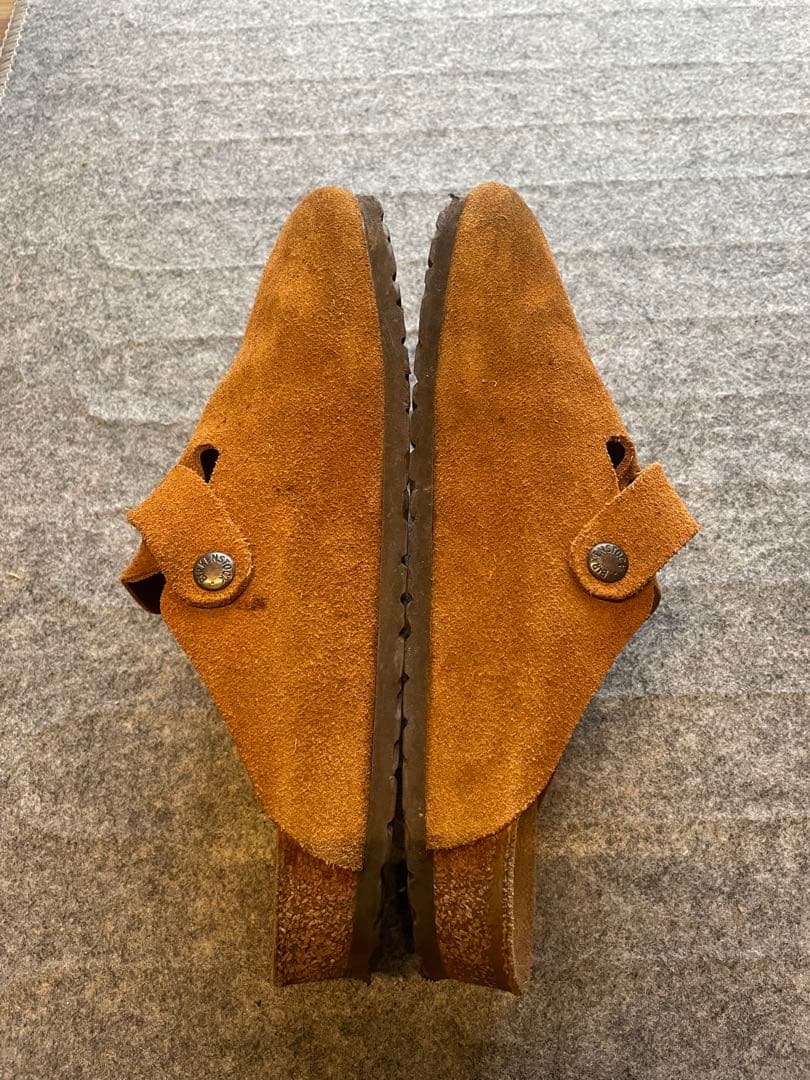 ビルケンシュトック　ボストン　サボ　スエード　　　サンダル　26.5cm