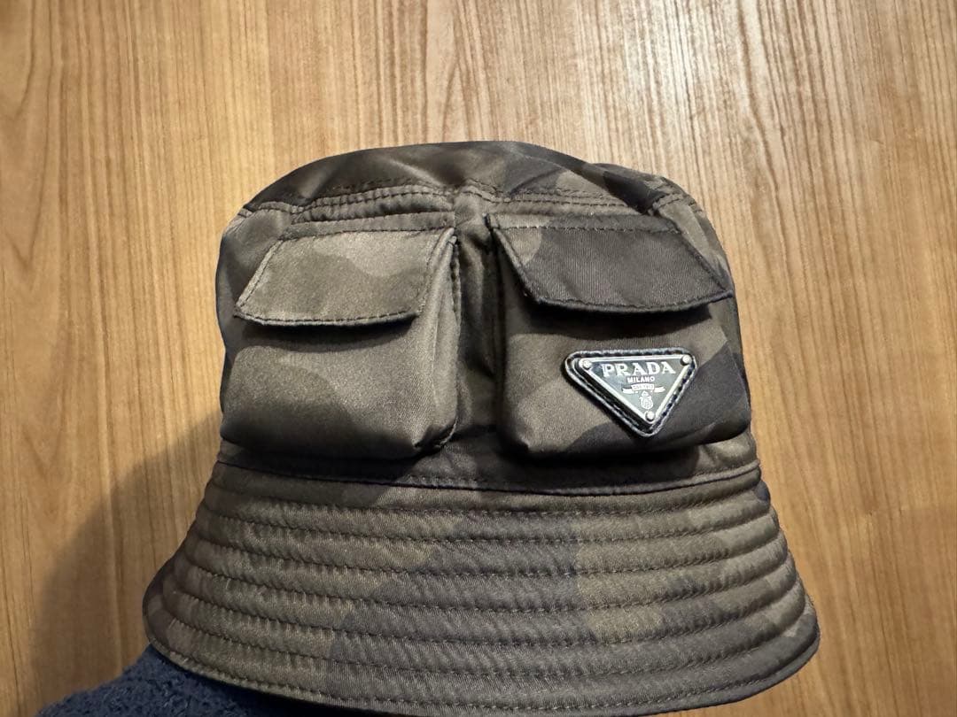PRADA カモフラージュ バケットハット XL