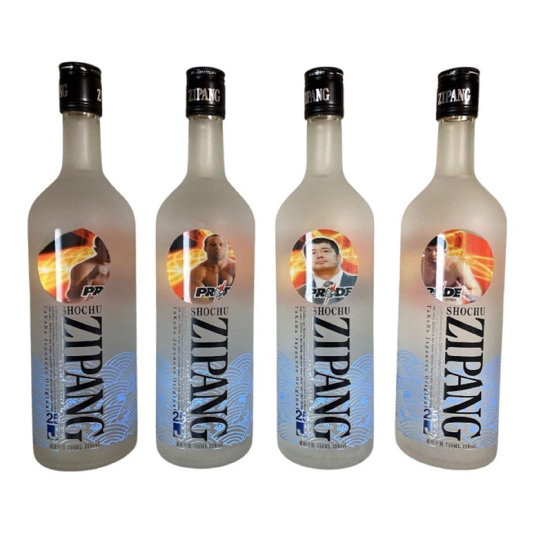 ZIPANG VS PRIDE 焼酎 BOX / 桜庭和志 ヒョードル サイン入