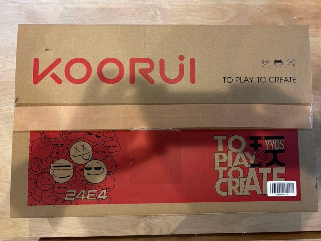 KOORUI ゲーミングモニター 24E4 165hz対応