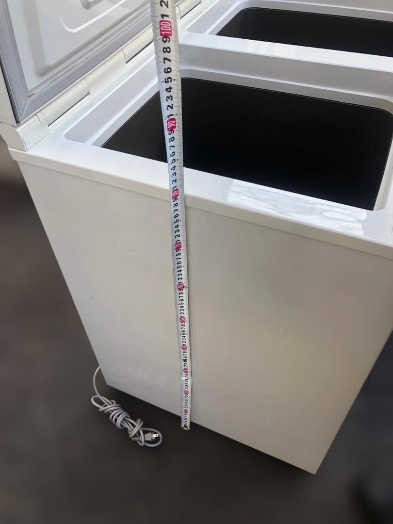 キムチ用冷蔵庫　 ピンク花柄 ホワイト