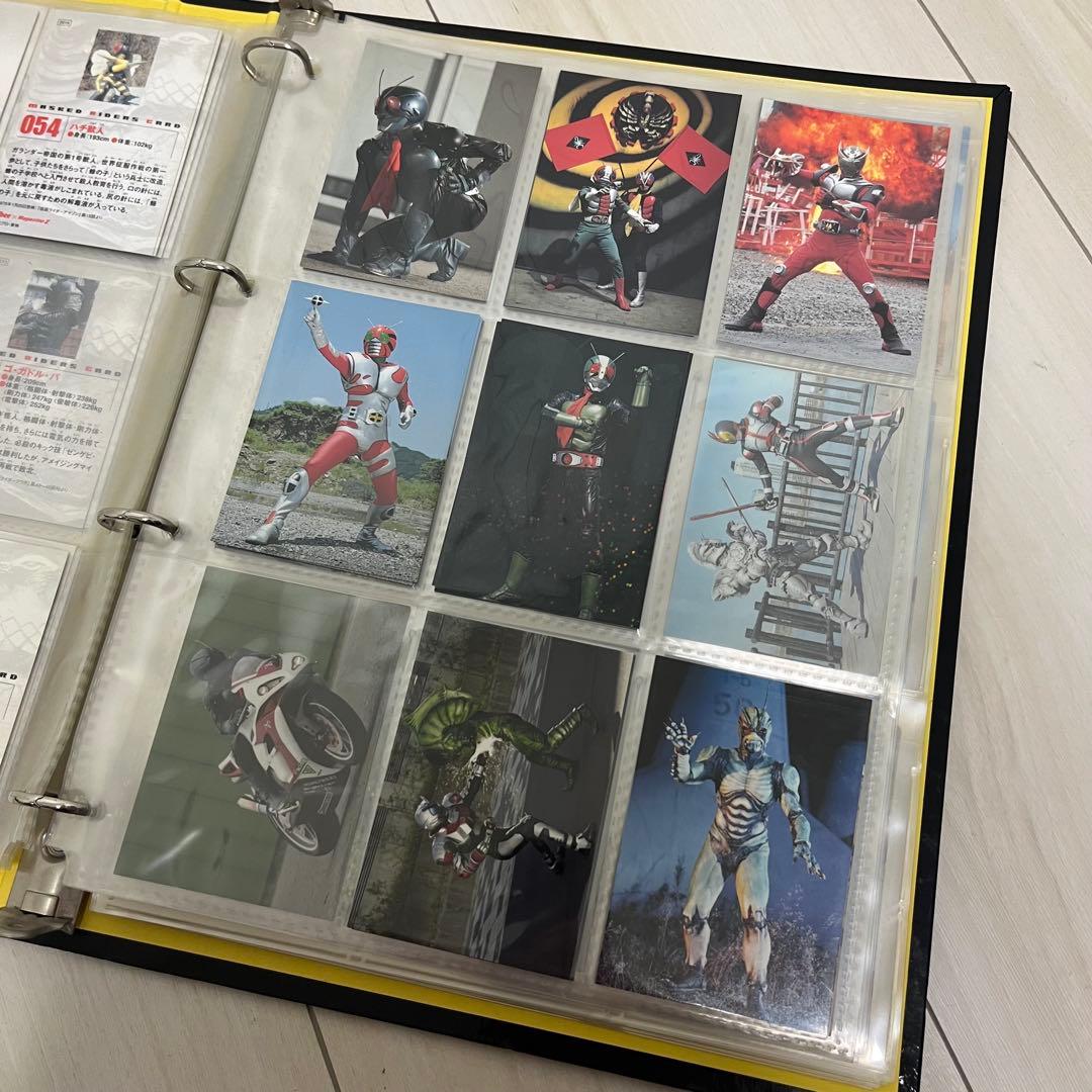 カルビー　仮面ライダーチップスR　第１記録　カードバインダー