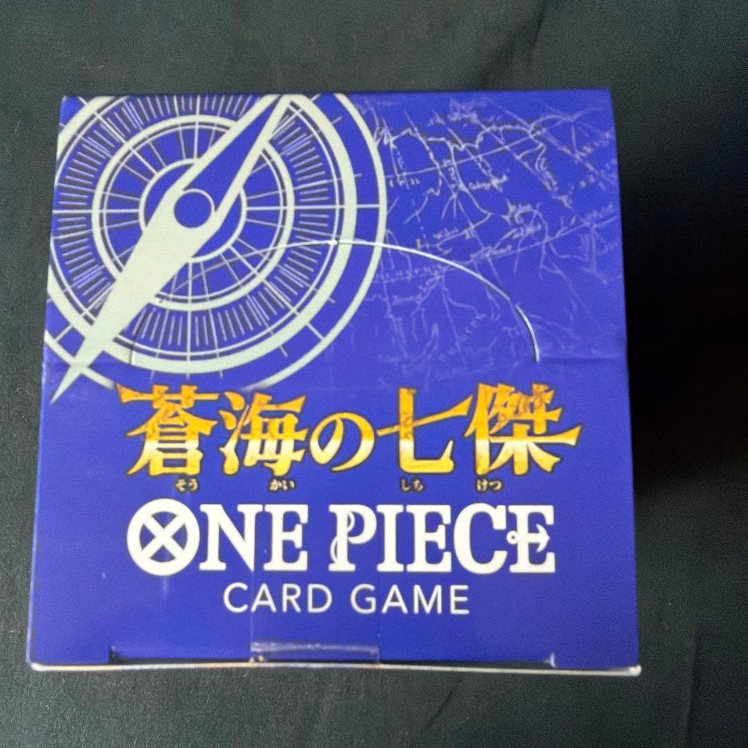 蒼海の七傑 ONE PIECE CARD GAME BOX 未開封