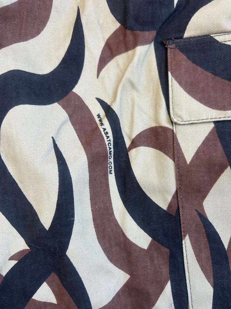 デッド未使用　ASATトライバルカモ カーゴパンツ XXL