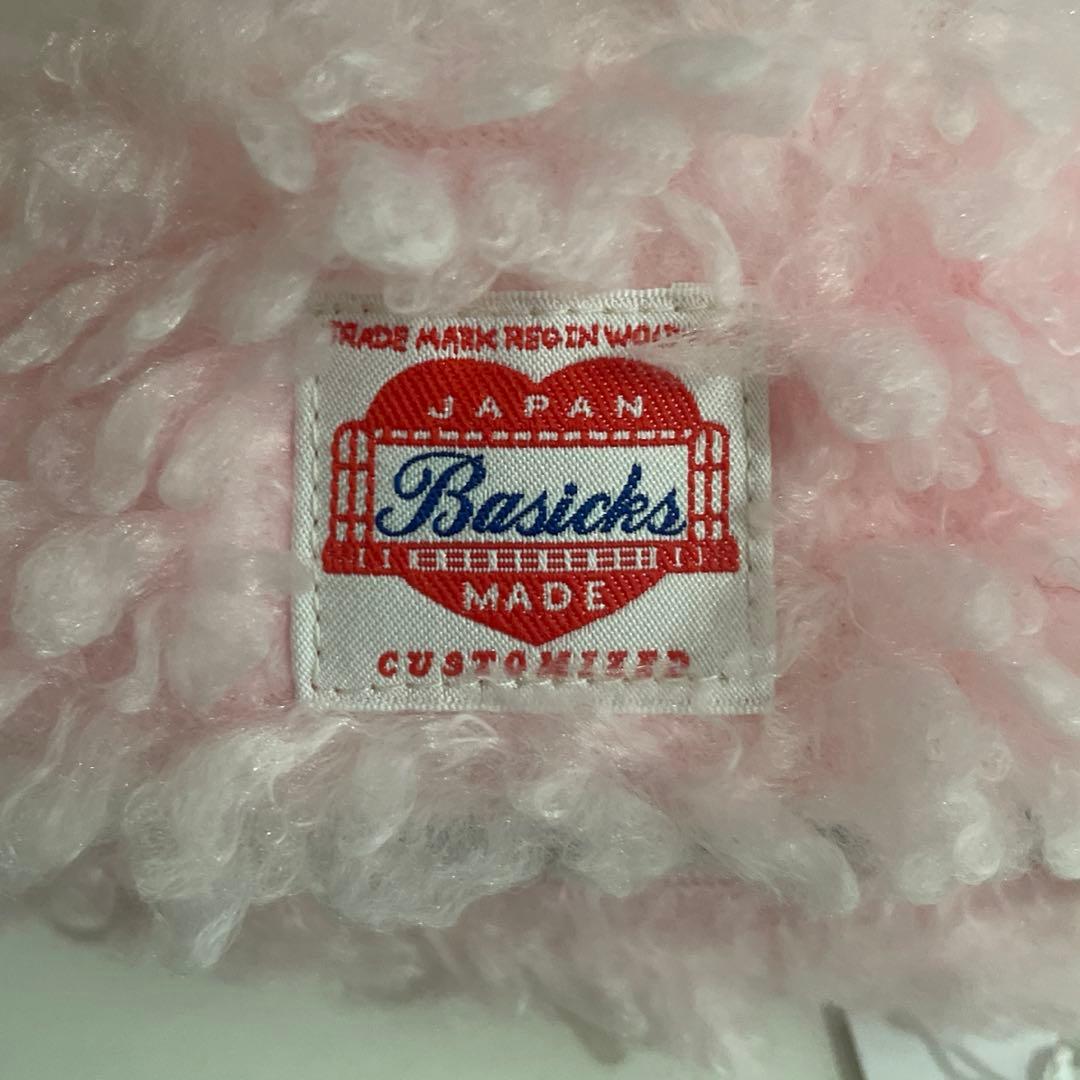 ベイシックス ベアビーニー ピンク