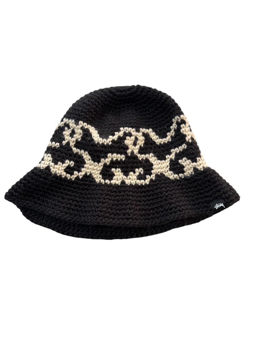 【希少】美品　stussy ステューシー　バケットハット　クラッシャーハット