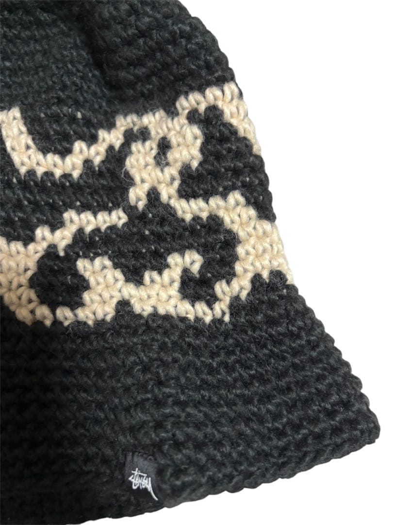 【希少】美品　stussy ステューシー　バケットハット　クラッシャーハット