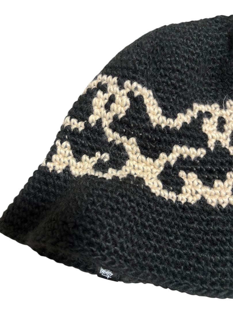 【希少】美品　stussy ステューシー　バケットハット　クラッシャーハット