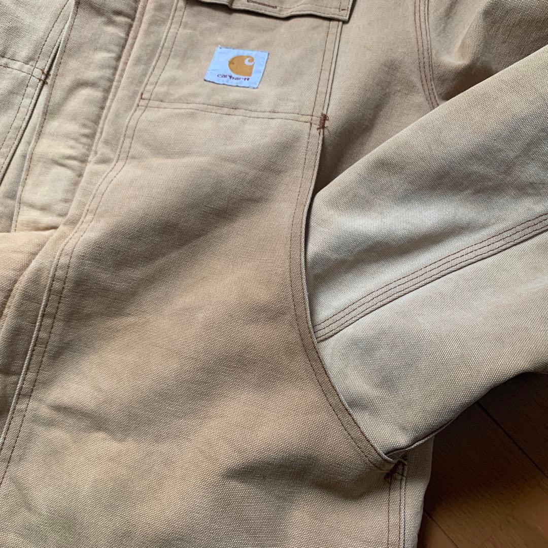 USA製＊星タグ 80's Carhartt トラディショナル コート 茶 XL
