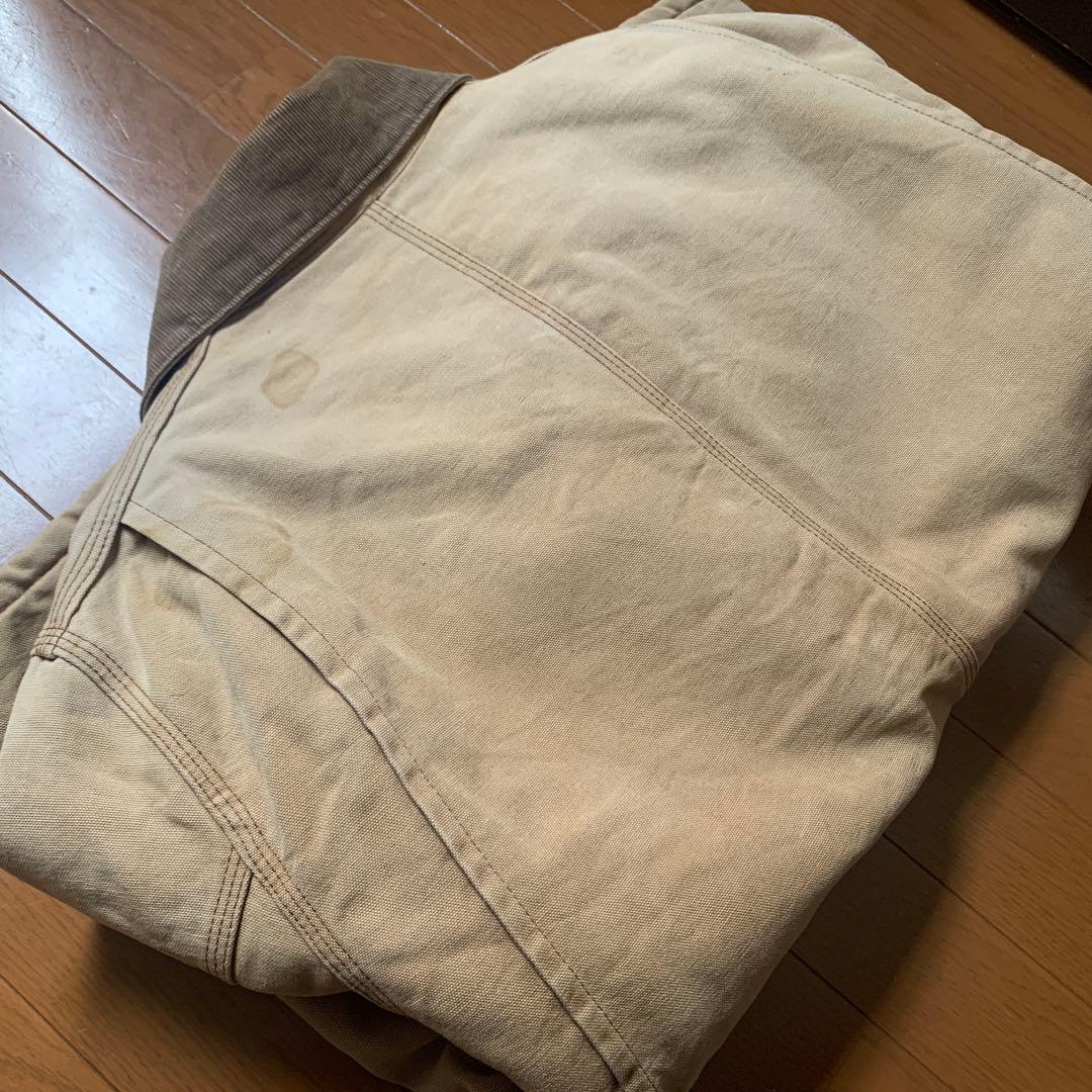 USA製＊星タグ 80's Carhartt トラディショナル コート 茶 XL