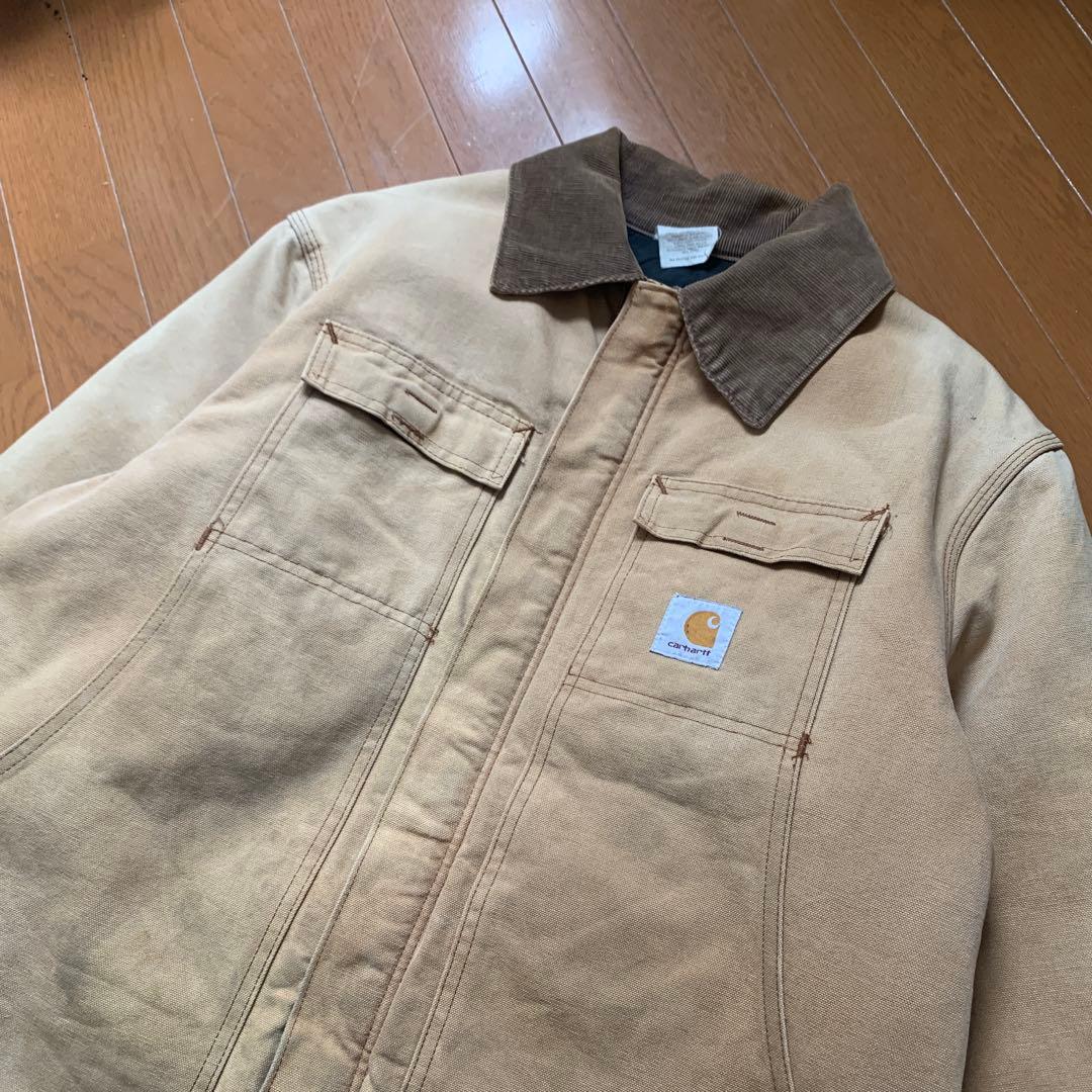 USA製＊星タグ 80's Carhartt トラディショナル コート 茶 XL