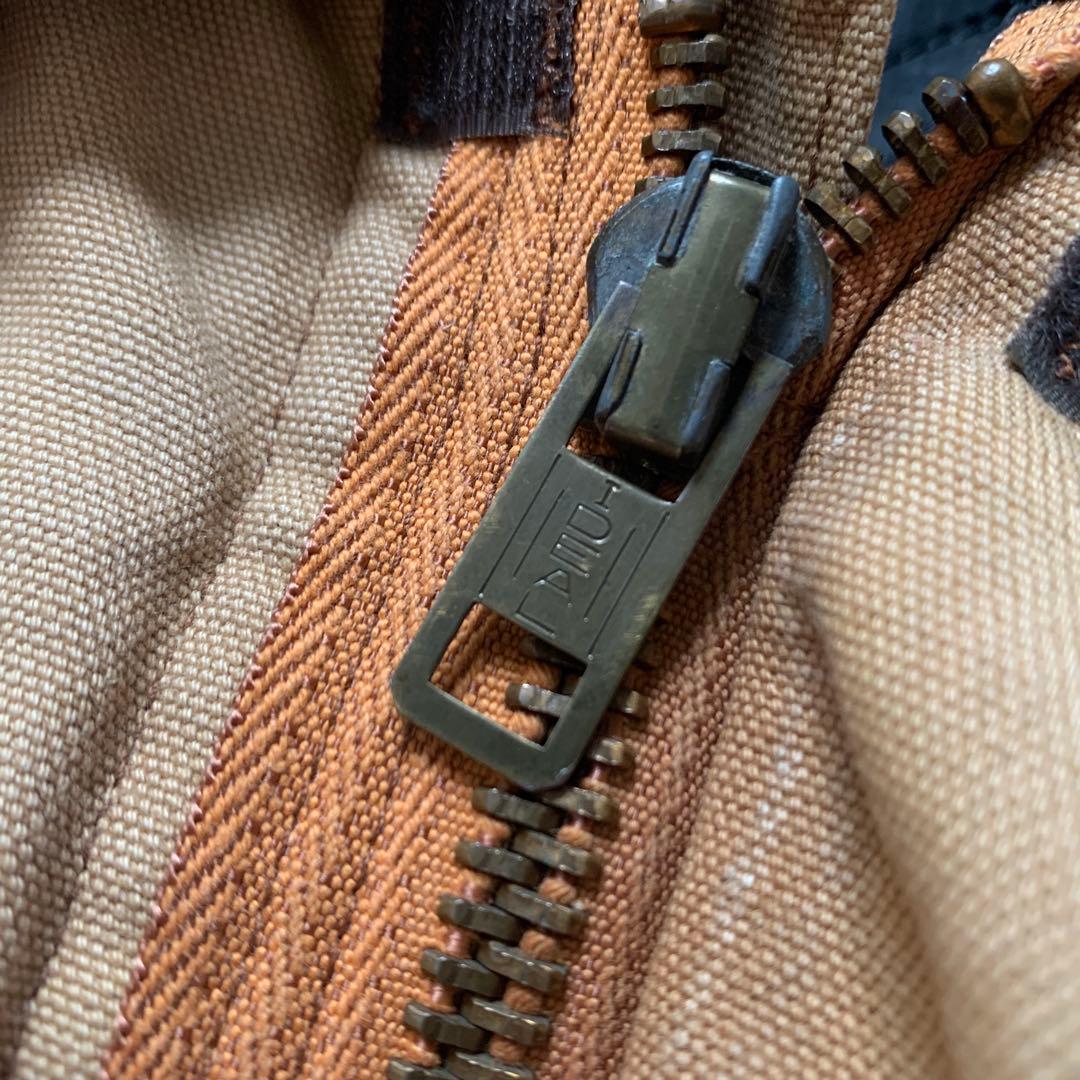 USA製＊星タグ 80's Carhartt トラディショナル コート 茶 XL