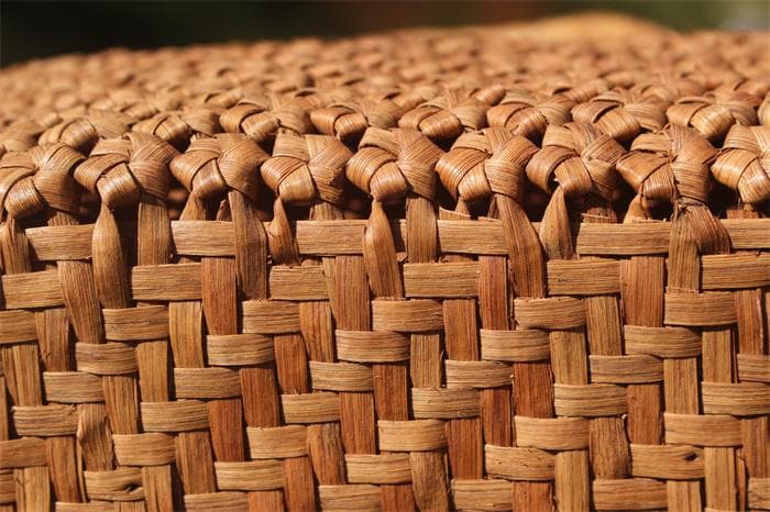 六角花結び編み 山葡萄 かごバッグ やまぶどう 山ぶどう カゴバッグ 持ち手 籠