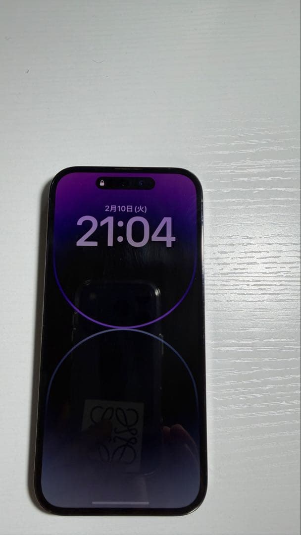 iPhone14proディープパープル 256GB バッテリー交換済み