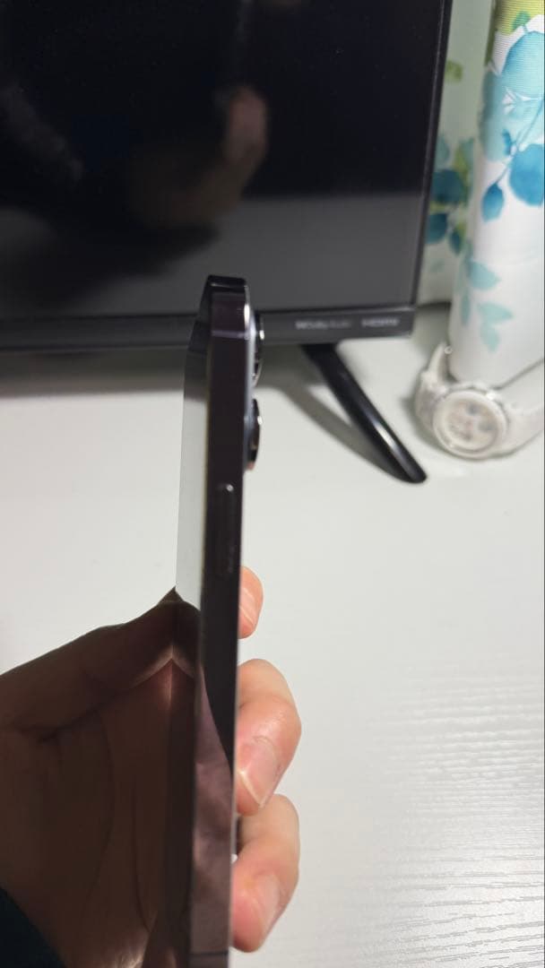 iPhone14proディープパープル 256GB バッテリー交換済み